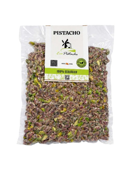 Pistacho Ecológico en Grano Pelado | Sin Cáscara | EcoPistacho